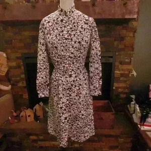 1950s Leslie Fay day dress